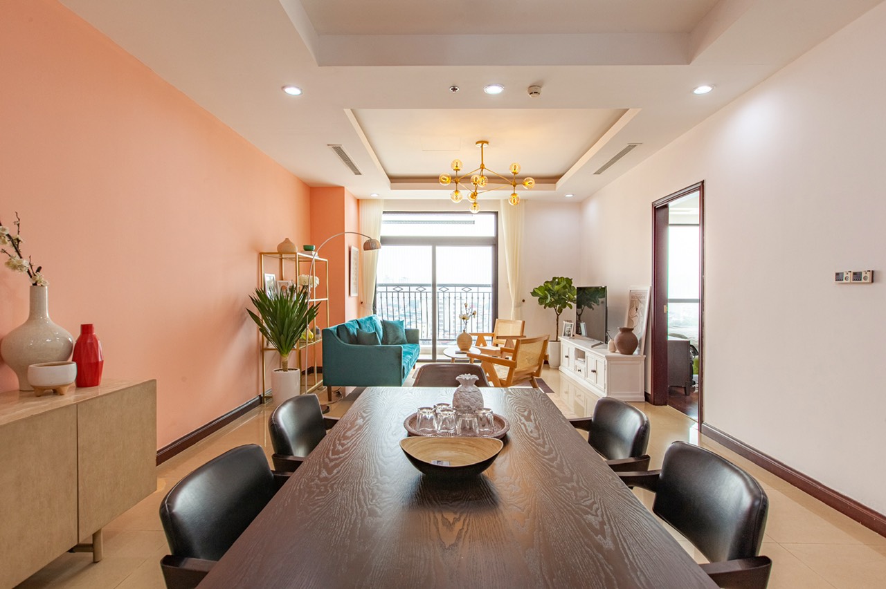 CHO THUÊ CĂN HỘ 2 PHÒNG NGỦ ĐỦ ĐỒ XỊN R4 VIEW ĐẸP (TR40043)